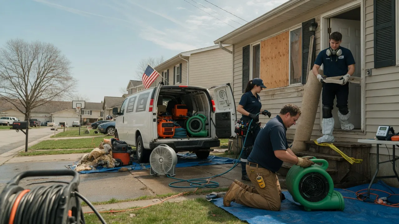 Water Damage Restoration in O Kean, AR near me